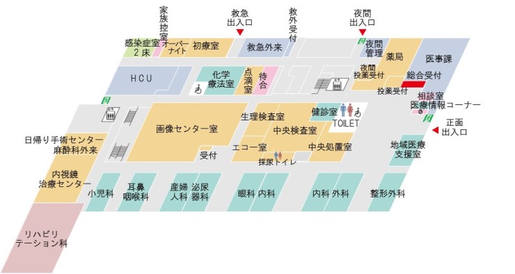1階フロアマップ