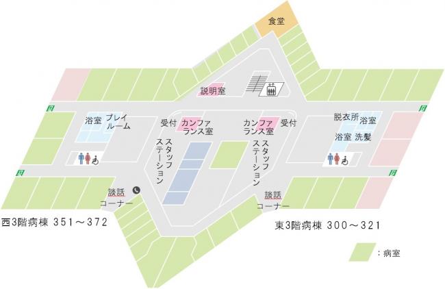 3階フロアマップ
