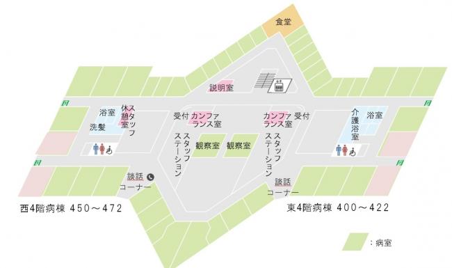 4階フロアマップ