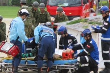 DMAT訓練の写真