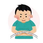 肥満のイラスト