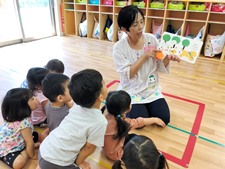 きっずハウスにて保育の様子