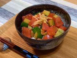 さっぱり丼の写真 さっぱり丼の写真