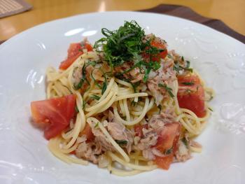 トマトの冷製パスタの写真 トマトの冷製パスタの写真