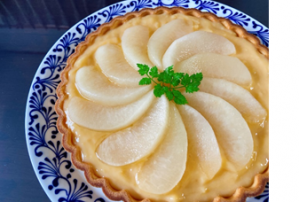 梨のタルト
