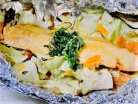 鮭のみそかけホイル焼きの写真 鮭のみそかけホイル焼きの写真