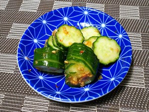 ピリ辛キュウリ画像 ピリ辛キュウリ画像