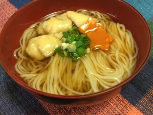 白身魚のつみれの餡かけにゅうめん 白身魚のつみれの餡かけにゅうめん
