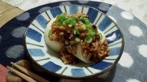 肉味噌大根の写真