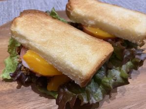 サバサンドの写真