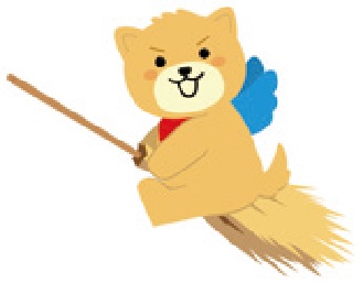 はね丸くんほうき