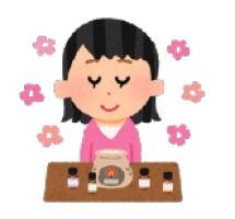 アロマテラピーイラスト アロマテラピーイラスト